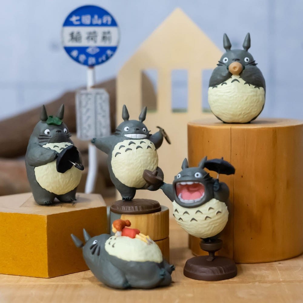 My Neighbor Totoro Minifigursamling Totoro 5 cm blindbox-sortiment (6)