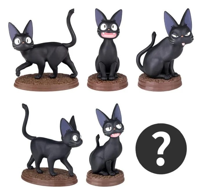Kiki's Delivery Service Mini Figures Collection Jiji 5 cm Blind Box Assortment (6)