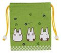 My Neighbor Totoro Cloth Bag Small Totoro Green