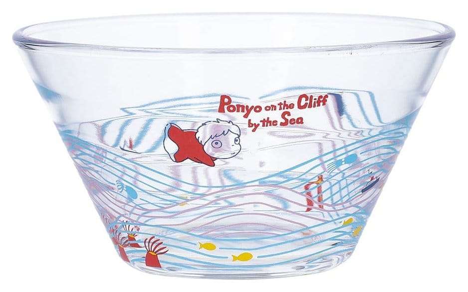 Ponyo Glass Bowl Small Under the Sea