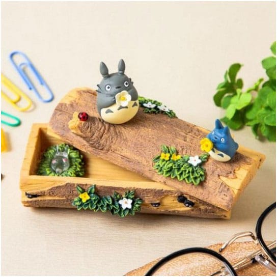 My Neighbor Totoro Diorama / Förvaringslåda Totoro Trumpet 8 cm Semic