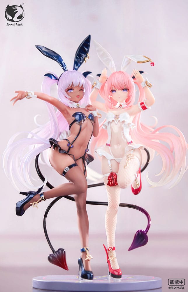Original Character PVC Figurn 1/6 Lulumu & Kulomu av Tamano Kedama - 27 cm BearPanda