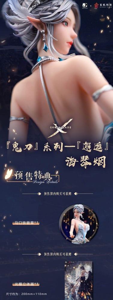 Ghost Blade PVC Figur 1/6 Haiqin Yan Encounter Ver. 40 cm BearPanda