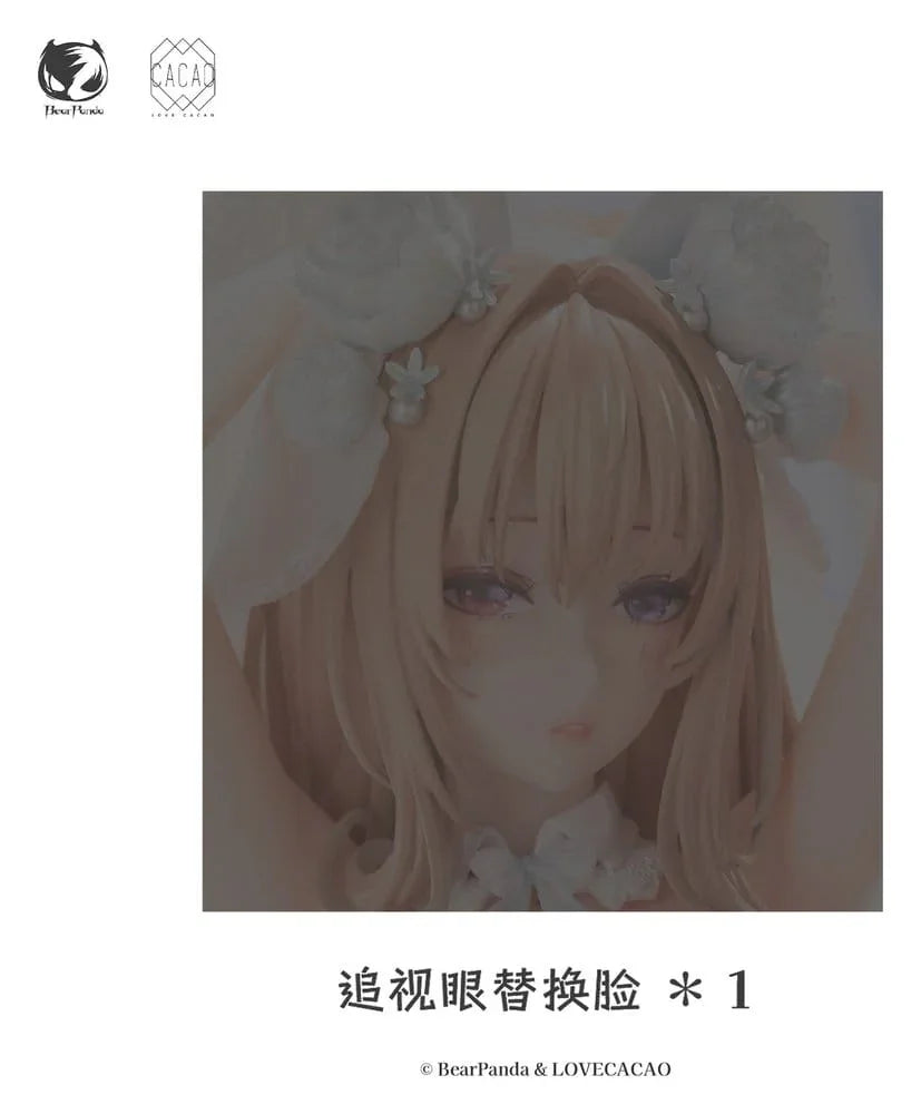 Original Karaktär PVC Figur 1/4 Blossom Bunny Illustration av LOVECACAO 28 cm