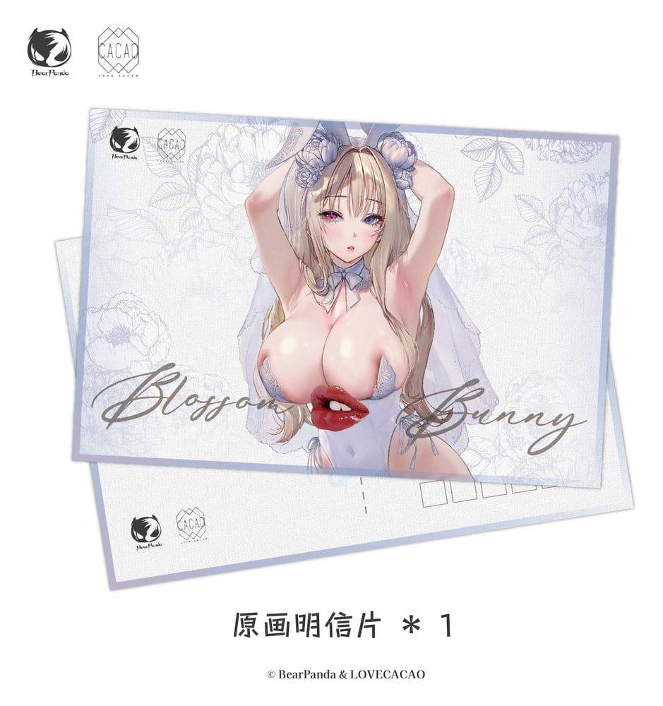 Original Karaktär PVC Figur 1/4 Blossom Bunny Illustration av LOVECACAO 28 cm