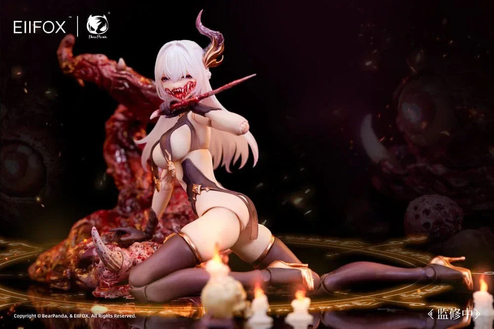 Original Karaktärs Action Figur 1/12 Hua Xia Shen Gui Hua Pi 16 cm BearPanda