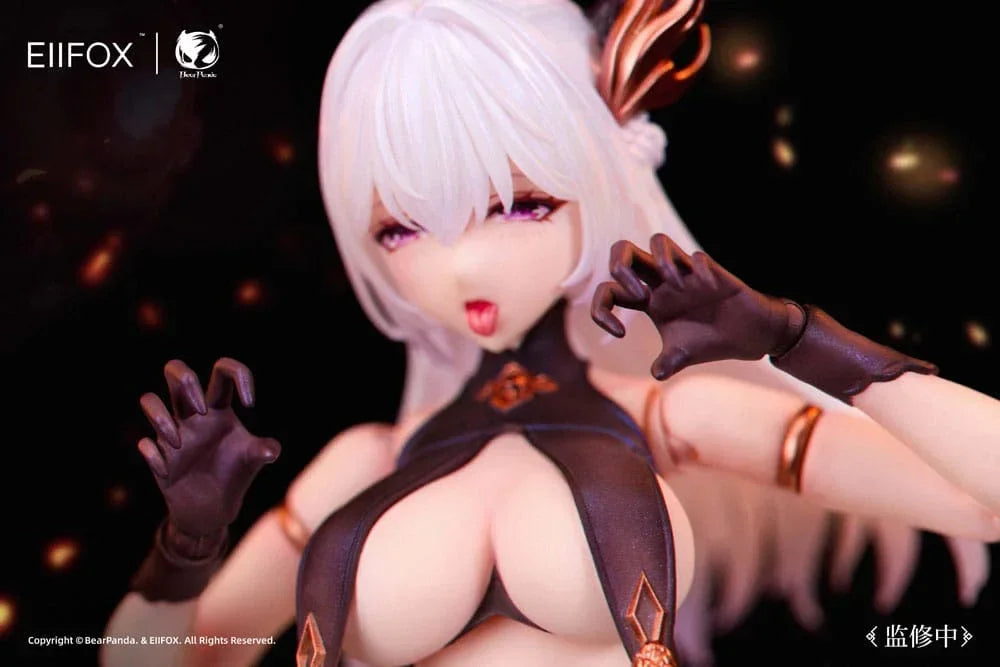 Original Karaktärs Action Figur 1/12 Hua Xia Shen Gui Hua Pi 16 cm BearPanda