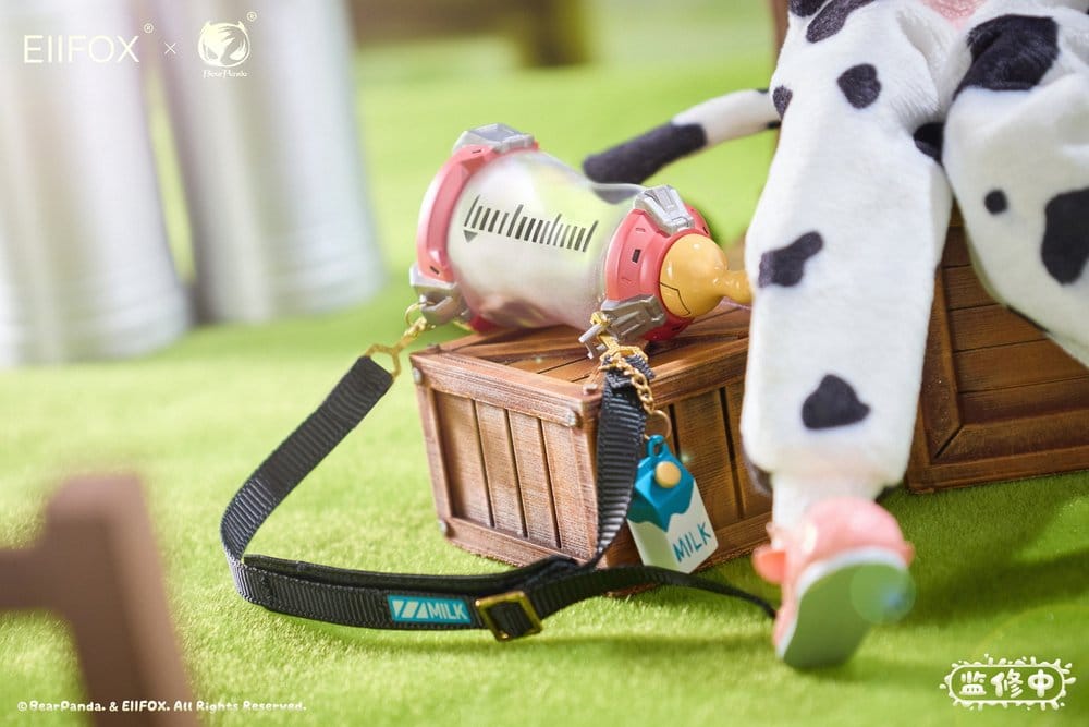 Original karaktärsactionfigur 1/8 Eiifox & BearPanda Nyuugyuu Momo 21 cm