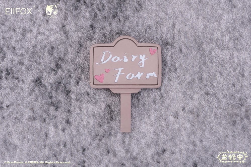 Original karaktärsactionfigur 1/8 Eiifox & BearPanda Nyuugyuu Momo 21 cm