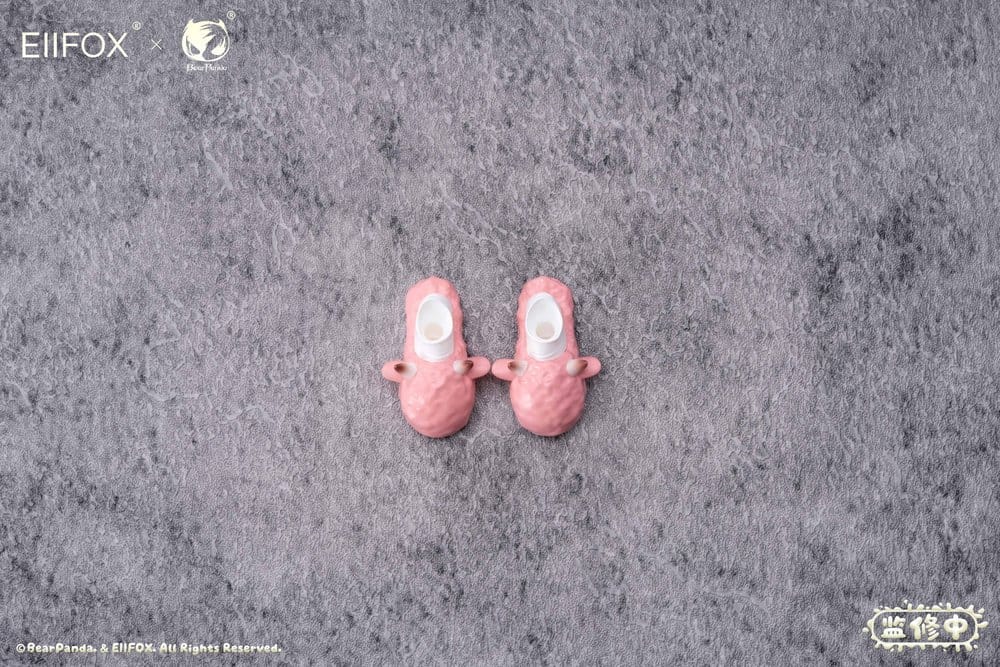 Original karaktärsactionfigur 1/8 Eiifox & BearPanda Nyuugyuu Momo 21 cm