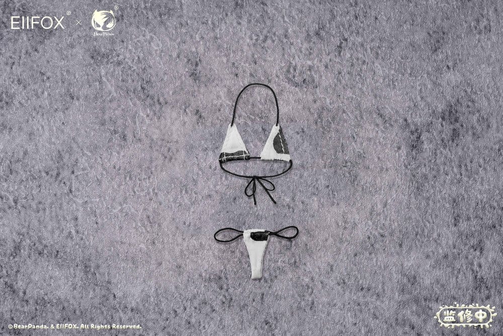 Original karaktärsactionfigur 1/8 Eiifox & BearPanda Nyuugyuu Momo 21 cm