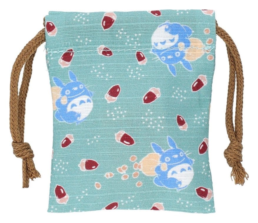 My Neighbor Totoro Stamp with Pouch Middle Totoro & Acorns