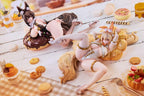 Original Character av Tsuchino PVC Figur 1/4 Rinne Shirogane 16 cm BINDing