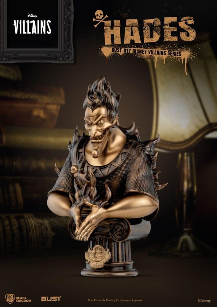Disney Villains Series PVC Bust Hades 16 cm Beast Kingdom Toys