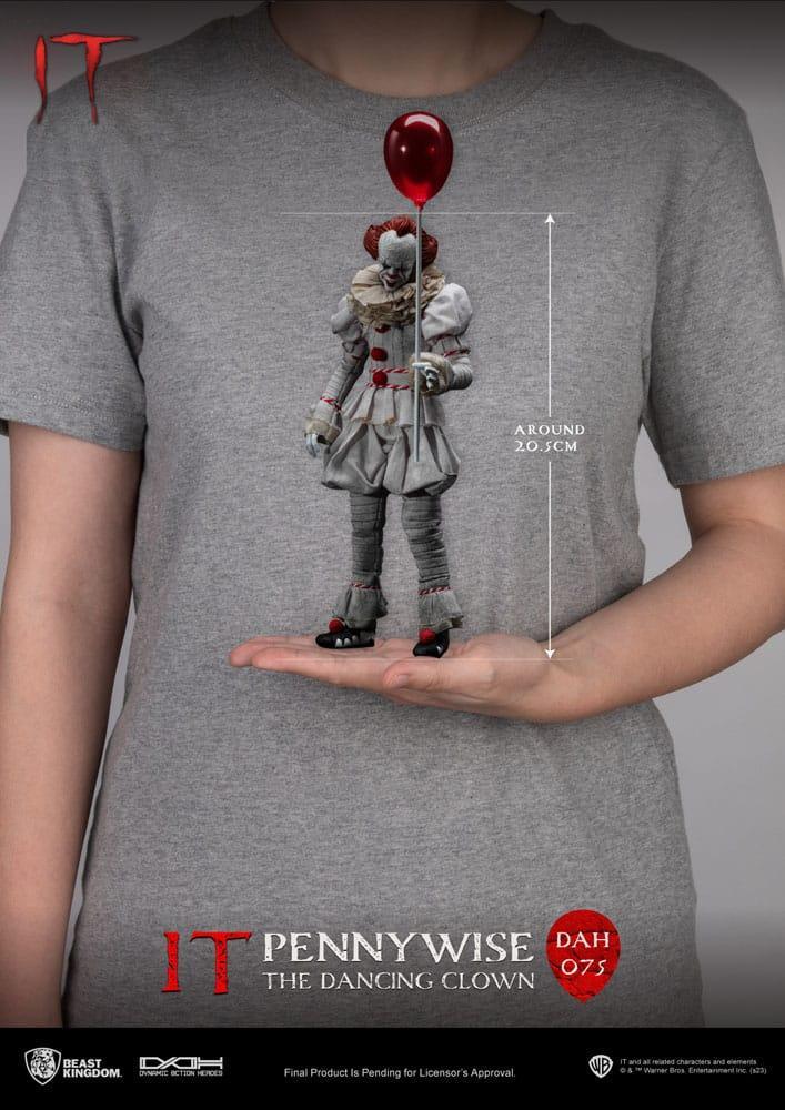 Stephen Kings It Dynamic 8ction Heroes Action Figur 1/9 Pennywise 21 cm Beast Kingdom Toys