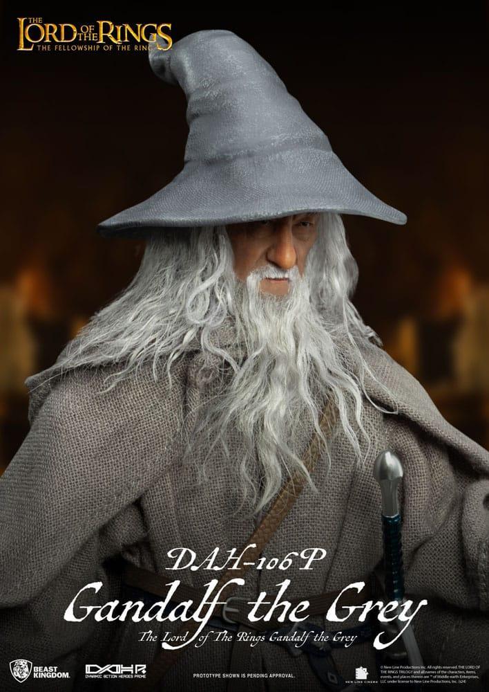 Lord of the Rings Dynamic 8ction Heroes Action Figur 1/9 Gandalf the Grey 21 cm Beast Kingdom Toys