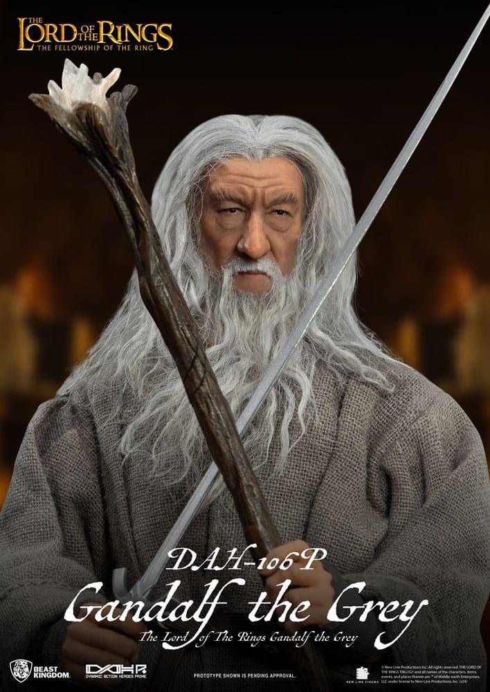 Lord of the Rings Dynamic 8ction Heroes Action Figur 1/9 Gandalf the Grey 21 cm Beast Kingdom Toys