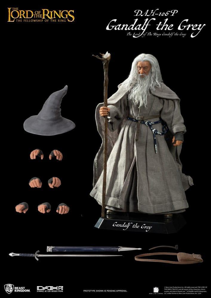 Lord of the Rings Dynamic 8ction Heroes Action Figur 1/9 Gandalf the Grey 21 cm Beast Kingdom Toys