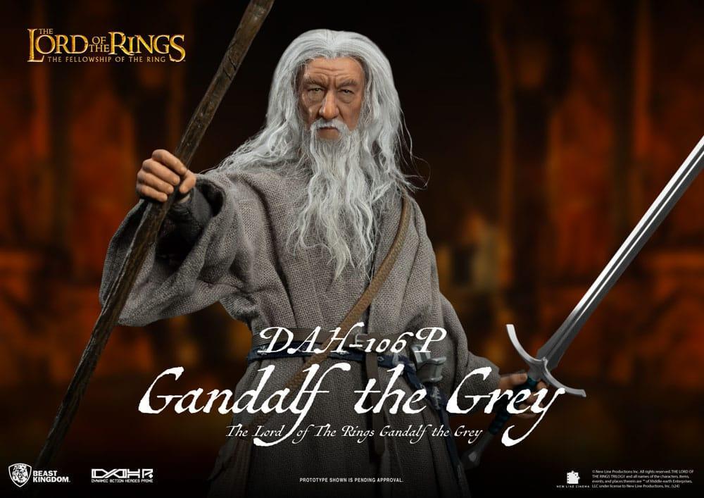 Lord of the Rings Dynamic 8ction Heroes Action Figur 1/9 Gandalf the Grey 21 cm Beast Kingdom Toys