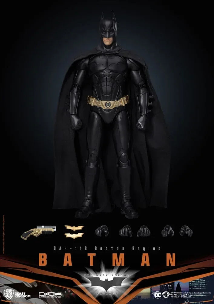 DC Comics Dynamic 8ction Heroes Action Figure: Batman Begins 21 cm Beast Kingdom Toys