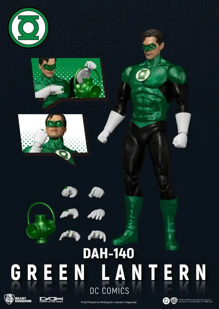 DC Comics Action Figur Green Lantern 20 cm – Hal Jordan Beast Kingdom Toys