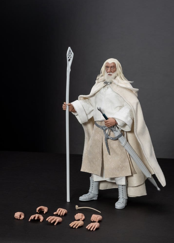 Sagan om Ringen Actionfigur Gandalf den Vita 21 cm