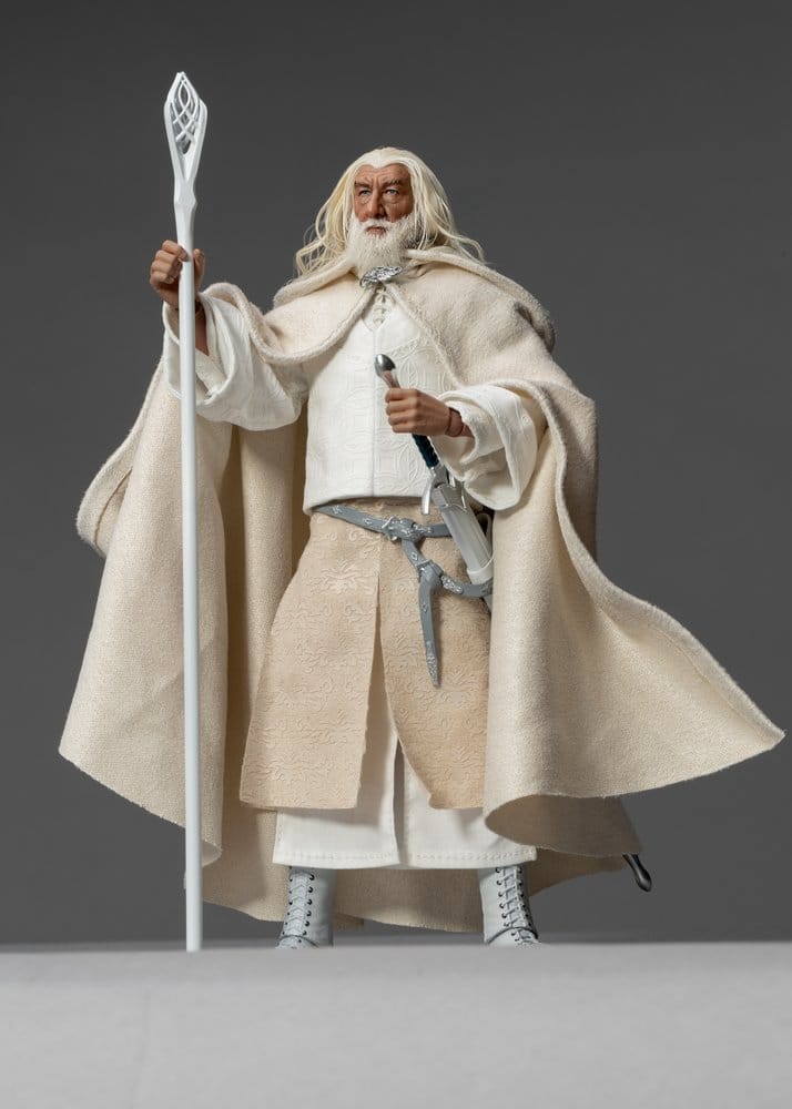 Sagan om Ringen Actionfigur Gandalf den Vita 21 cm