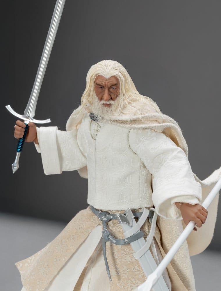Sagan om Ringen Actionfigur Gandalf den Vita 21 cm