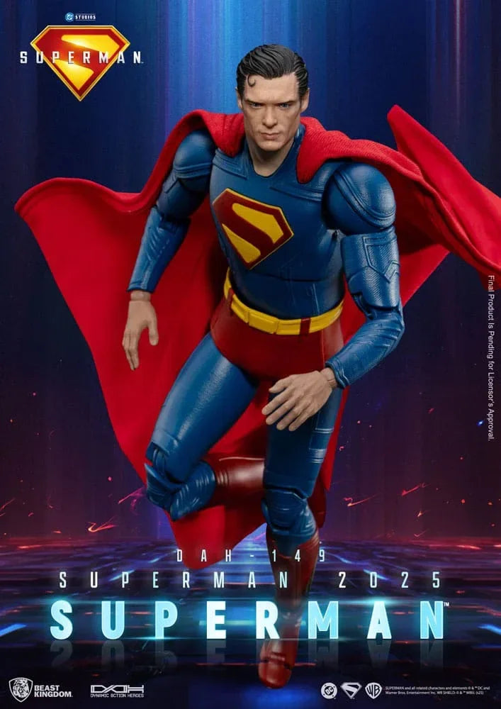 Superman (2025) Action Figur Superman & Krypto 21 cm Beast Kingdom Toys