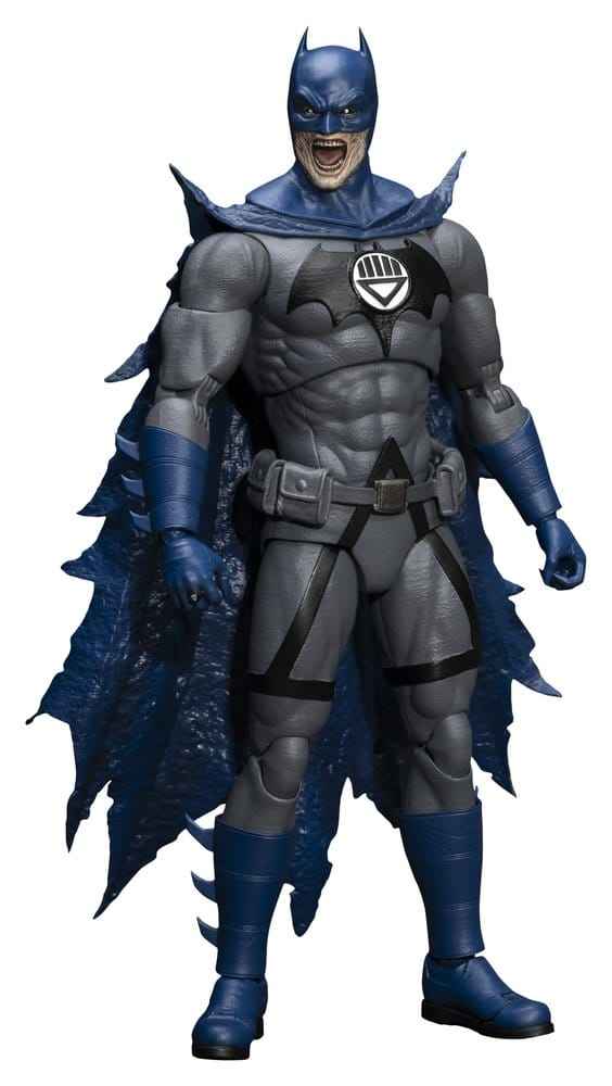 DC Comics Blackest Night Actionfigur Batman – Svart Mask och Dödsfruktansvärd Svart Lantern-form