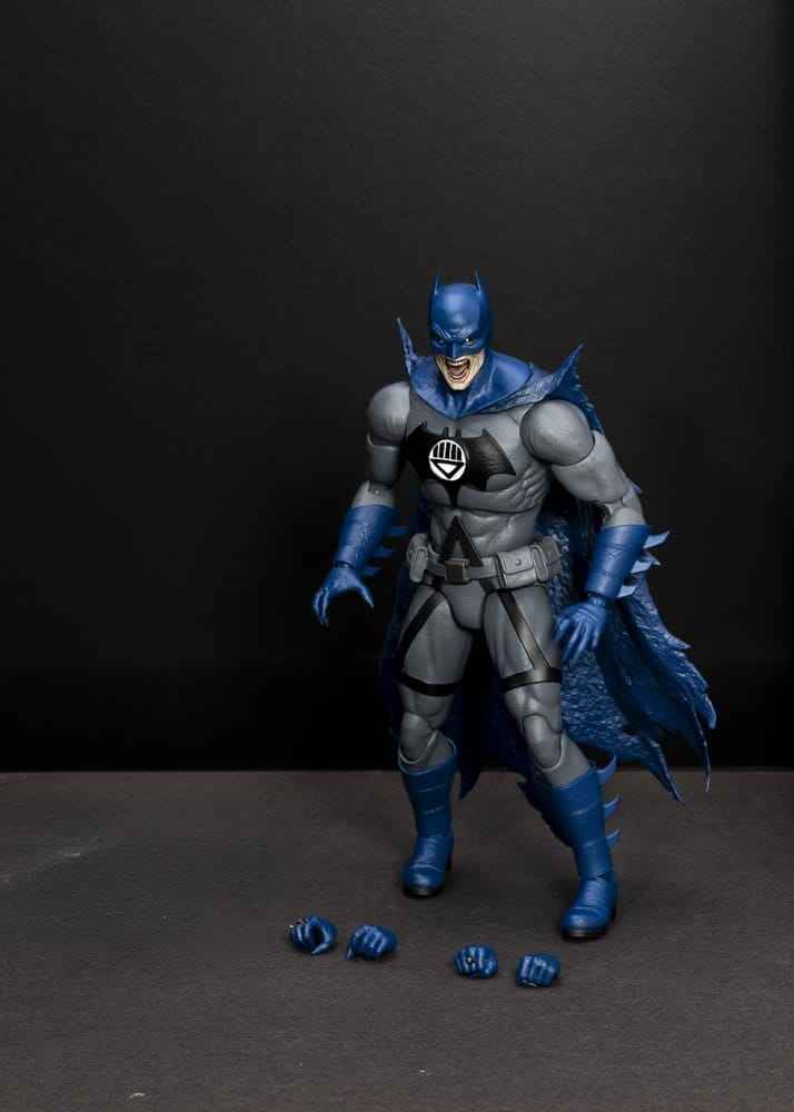 DC Comics Blackest Night Actionfigur Batman – Svart Mask och Dödsfruktansvärd Svart Lantern-form