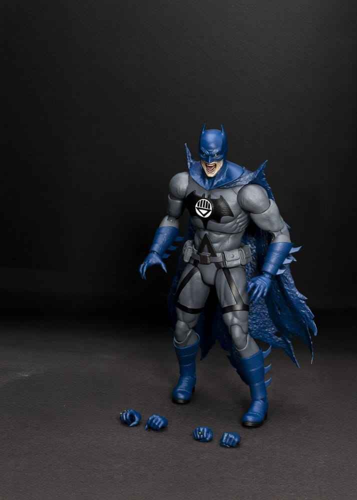 DC Comics Blackest Night Actionfigur Batman – Svart Mask och Dödsfruktansvärd Svart Lantern-form