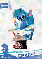 Disney Summer Series D-Stage PVC Diorama Stitch Surf 15 cm Beast Kingdom Toys