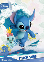 Disney Summer Series D-Stage PVC Diorama Stitch Surf 15 cm Beast Kingdom Toys