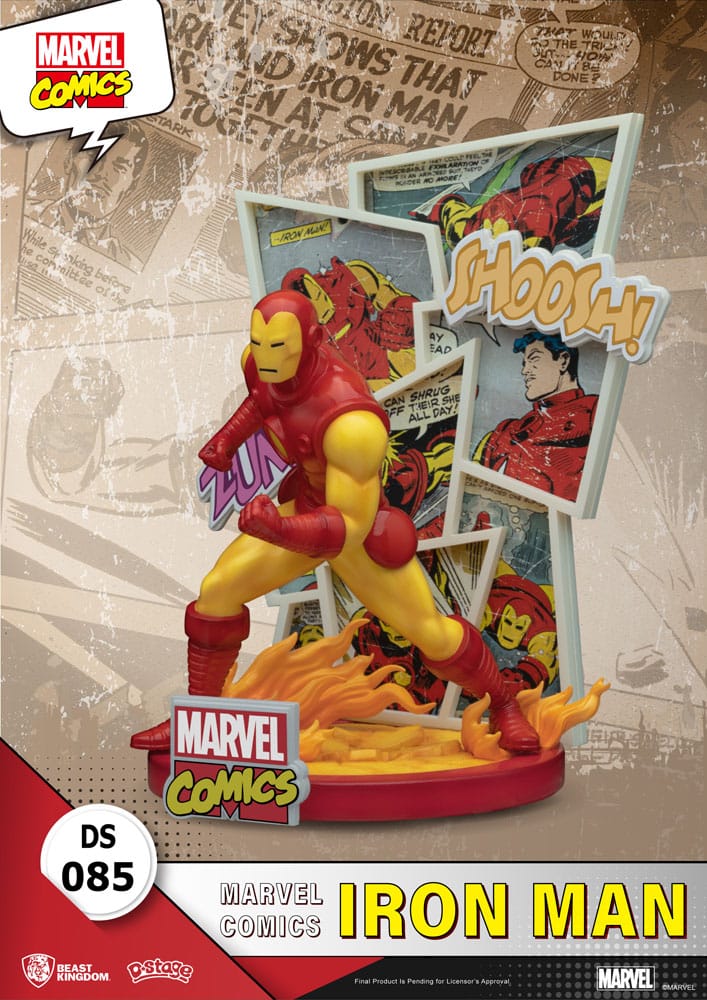 Marvel Comics D-Stage PVC Diorama Iron Man 16 cm Beast Kingdom Toys