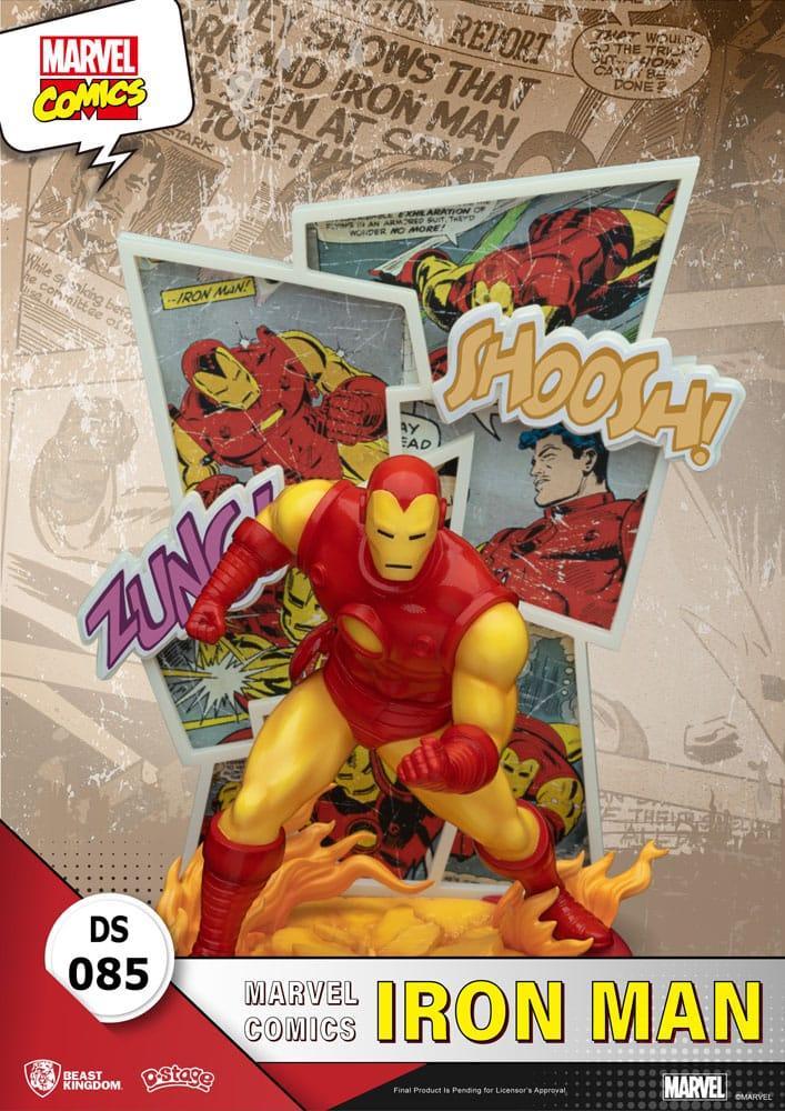 Marvel Comics D-Stage PVC Diorama Iron Man 16 cm Beast Kingdom Toys