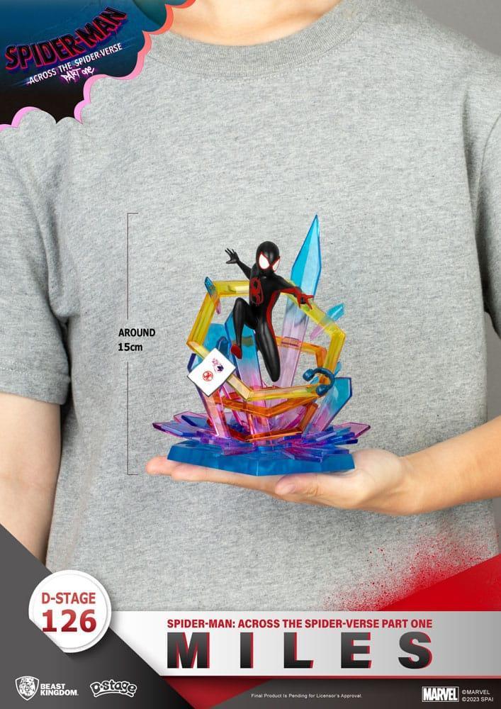 Marvel D-Stage PVC Diorama Spider-Man: Across the Spider-Verse - Miles 15 cm Beast Kingdom Toys