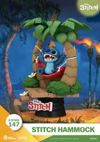 Lilo & Stitch D-Stage PVC Diorama Stitch i Hammock 13 cm Beast Kingdom Toys