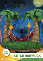 Lilo & Stitch D-Stage PVC Diorama Stitch i Hammock 13 cm Beast Kingdom Toys