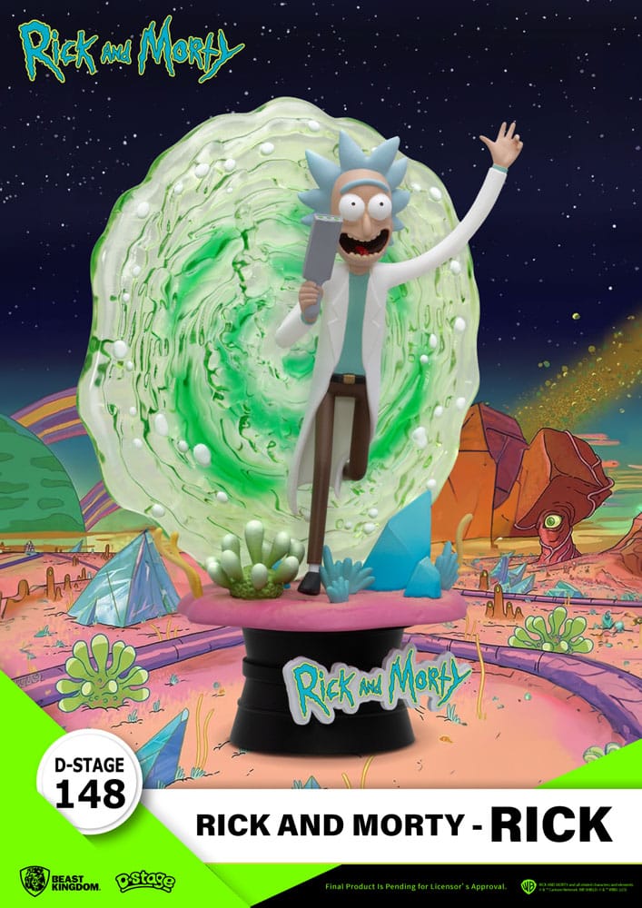 Rick & Morty D-Stage PVC Diorama 14 cm Beast Kingdom Toys