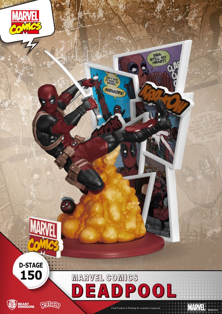 Marvel D-Stage PVC Diorama Deadpool 16 cm Beast Kingdom Toys