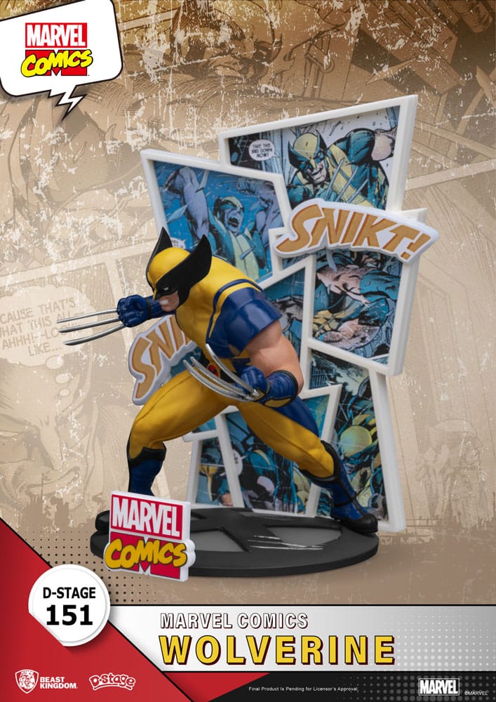 Marvel D-Stage PVC Diorama Wolverine 16 cm Beast Kingdom Toys