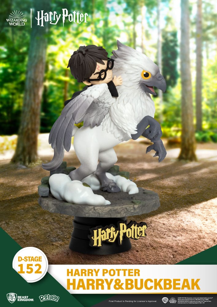 Harry Potter D-Stage PVC Diorama - Harry & Buckbeak 16 cm Beast Kingdom Toys
