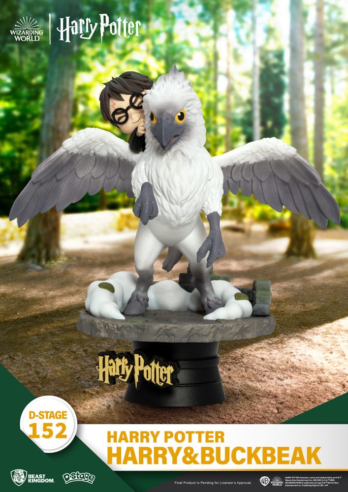 Harry Potter D-Stage PVC Diorama - Harry & Buckbeak 16 cm Beast Kingdom Toys