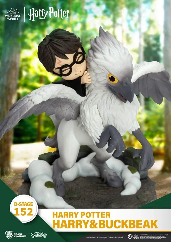 Harry Potter D-Stage PVC Diorama - Harry & Buckbeak 16 cm Beast Kingdom Toys