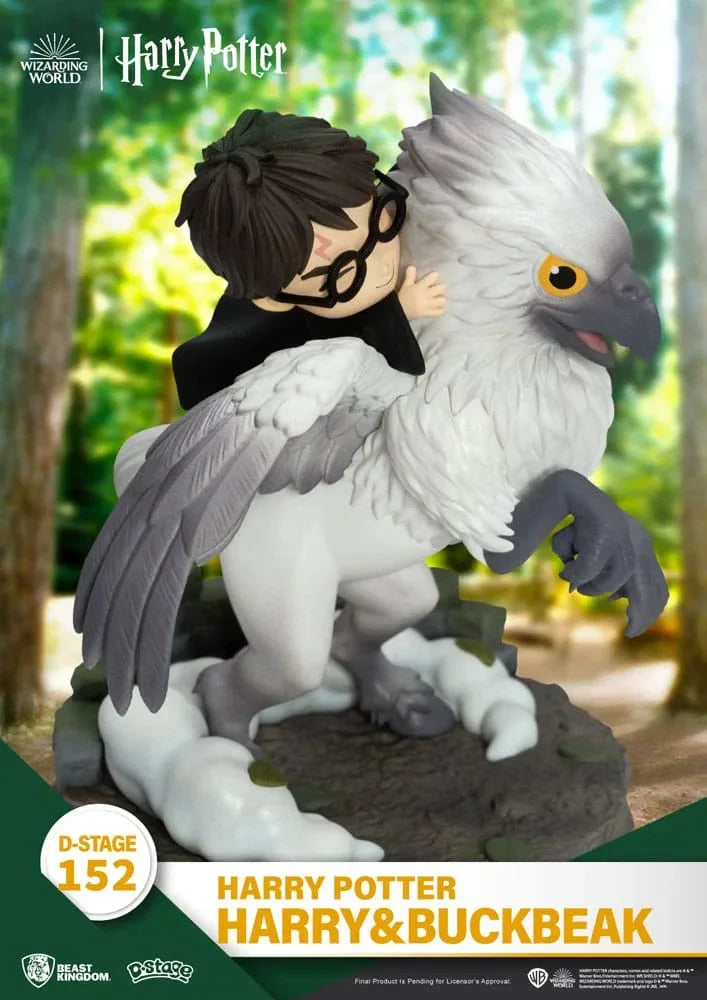 Harry Potter D-Stage PVC Diorama - Harry & Buckbeak 16 cm Beast Kingdom Toys