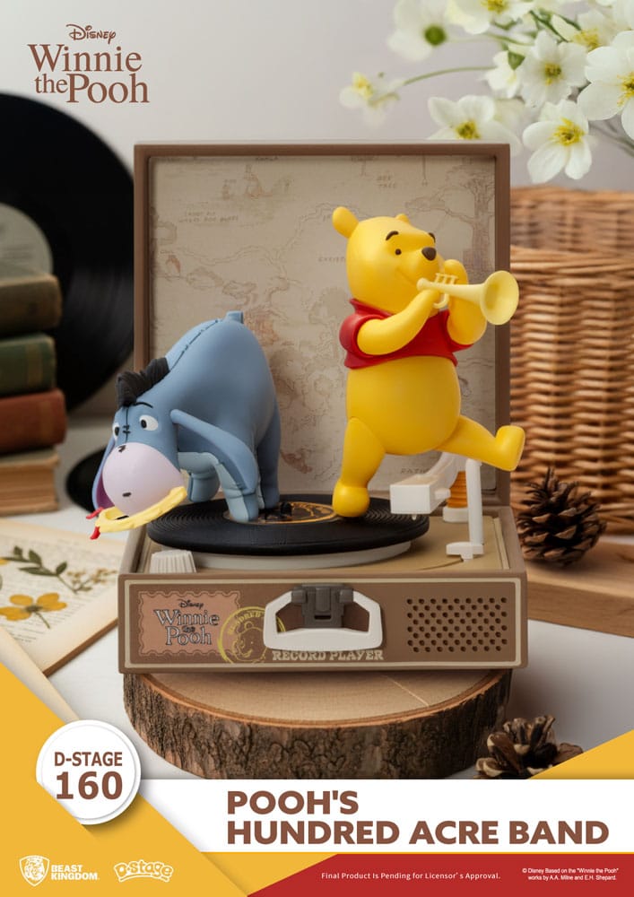 Winnie the Pooh Vinylfigur i PVC - Pooh's Hundred Acre Band 12 cm Beast Kingdom Toys