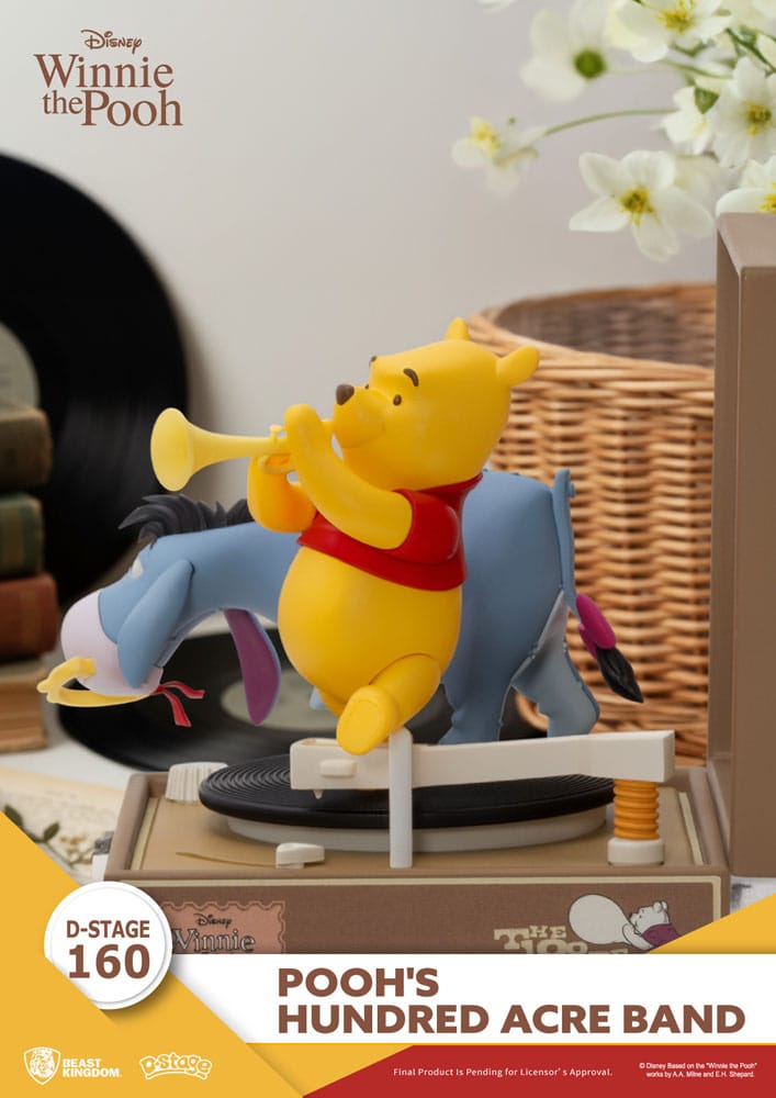 Winnie the Pooh Vinylfigur i PVC - Pooh's Hundred Acre Band 12 cm Beast Kingdom Toys