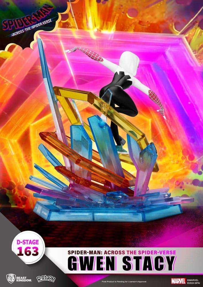 Marvel D-Stage PVC Diorama Spider-Man: Across the Spider-Verse Gwen Stacy 15 cm Beast Kingdom Toys