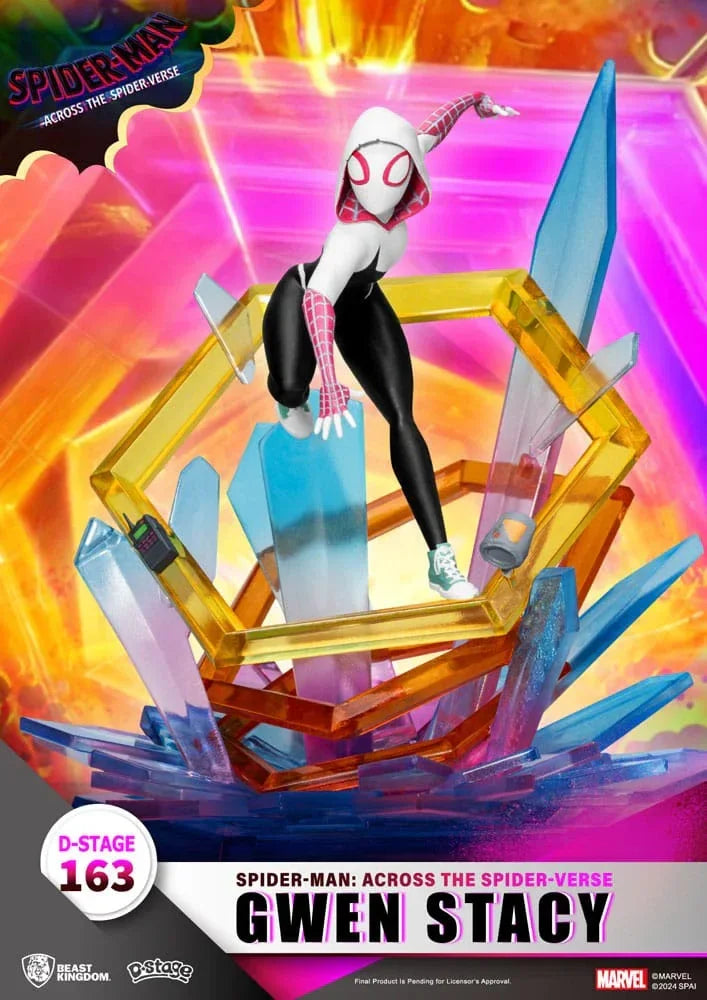 Marvel D-Stage PVC Diorama Spider-Man: Across the Spider-Verse Gwen Stacy 15 cm Beast Kingdom Toys